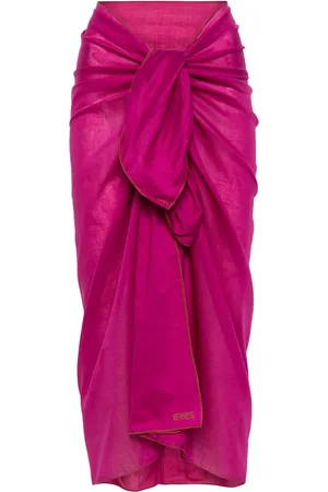 ERES Cabine logo-embroidered sarong