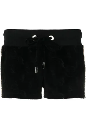 Philipp Plein Monogram drawstring shorts