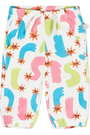 Stella McCartney Graphic-print cotton trousers
