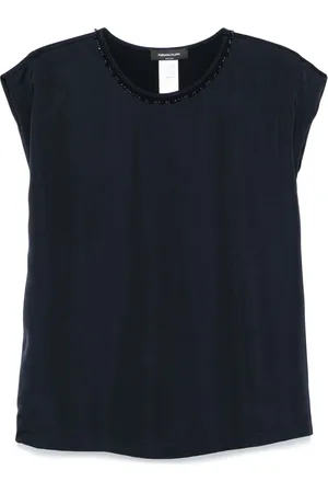 Fabiana Filippi Bead-detailed blouse