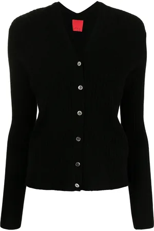 Cashmere In Love Inez ribbed-knit cropped cardigan