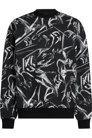 Karl Lagerfeld Graphic monogram sweatshirt