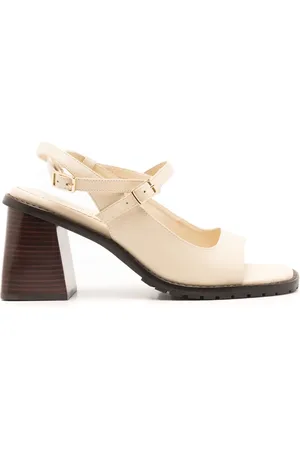 Sarah Chofakian Vik 70mm slingback leather sandals