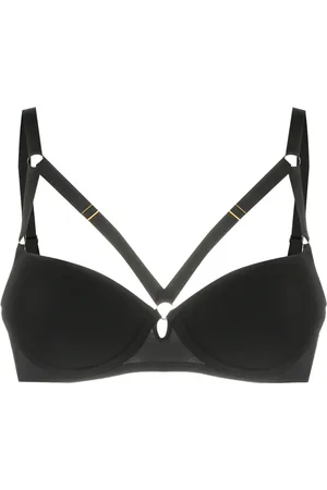 MAISON CLOSE Strap-embellished padded bra