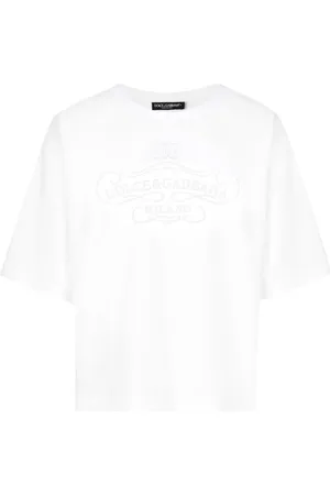 Dolce & Gabbana Logo-embroidered T-shirt