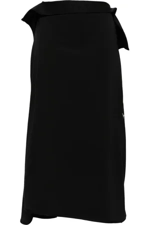 Y-3 Track midi skirt