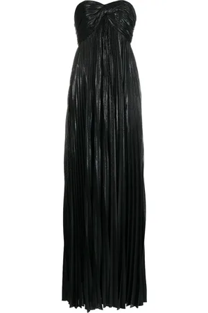 Retrofete Zoa pleated maxi dress