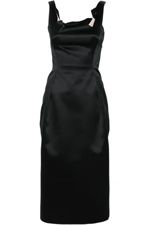 Viktor & Rolf Raw cut-edge midi dress