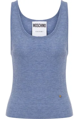 Moschino Fine-ribbed top