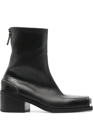 MARSÈLL Metal-toecap crinkled boots