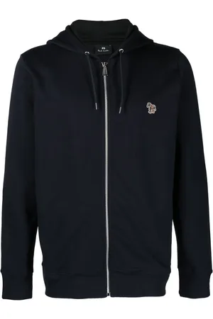 Paul Smith Zipped organic cotton hoodie