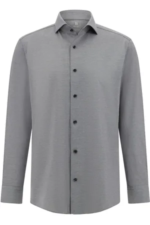 Boggi Milano Japanese-jersey shirt