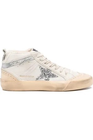 Golden Goose Mid-Star leather sneakers