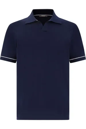 Boggi Milano Fine-knit cotton polo shirt