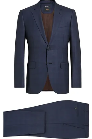 Ermenegildo Zegna Centoventimila single-breasted wool suit
