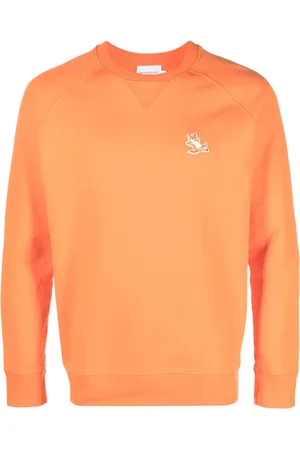 Maison Kitsuné Chillax Fox-patch cotton sweatshirt