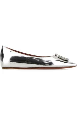 Amina Muaddi Camelia ballet flats