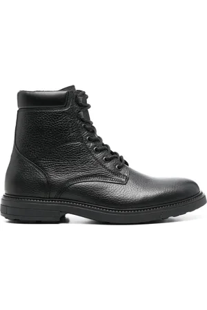 Tommy Hilfiger Pebbled-leather boots