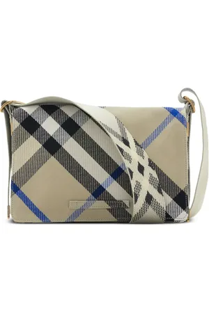 Burberry Trench checked crossbody bag