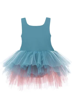 Mimi Tutu Jen square-neck tutu dress
