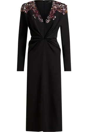 Etro Embroidered silk dress