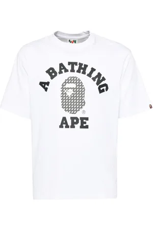 A Bathing Ape STA Houndstooth College Tee