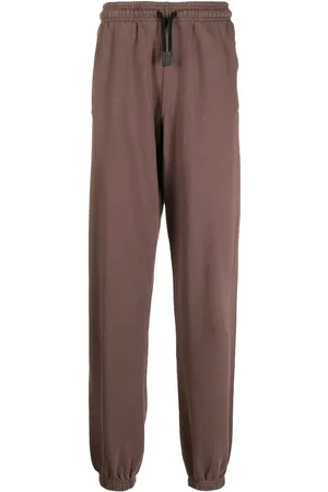 MARCELO BURLON Drawstring cotton track pants
