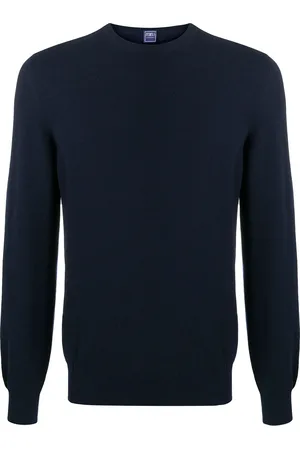 FEDELI Crew-neck cashmere jumper
