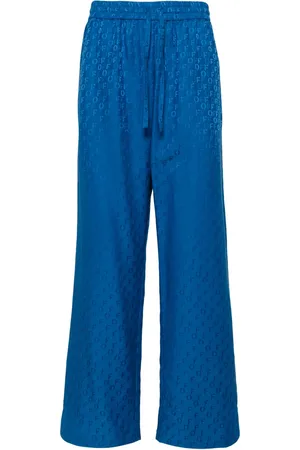 OFF-WHITE Jacquard pyjama trousers