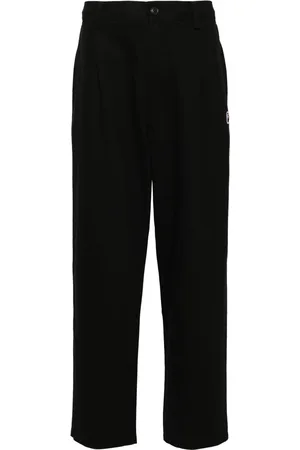 A Bathing Ape Logo-patch chinos