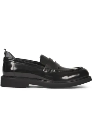 Etro Leather penny loafers