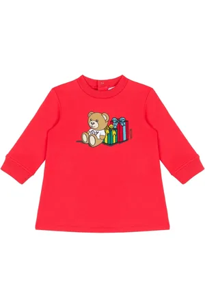 Moschino Teddy bear-print dress
