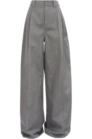 Maison Margiela Pleat-detailed twill trousers