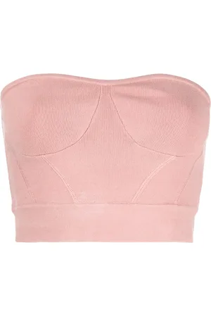 RTA Strapless cropped top