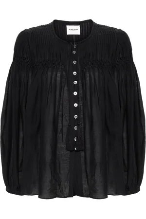 Isabel Marant Abadi pintuck blouse