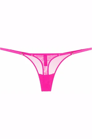 MAISON CLOSE Semi-sheer string