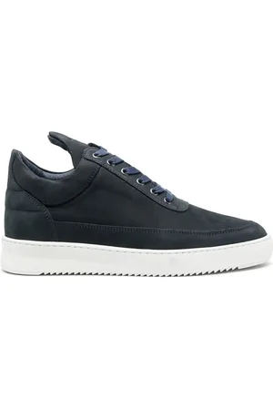 Filling pieces Low-top suede sneakers