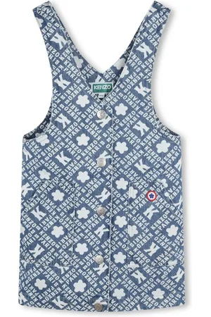 Kenzo Logo-print denim dress