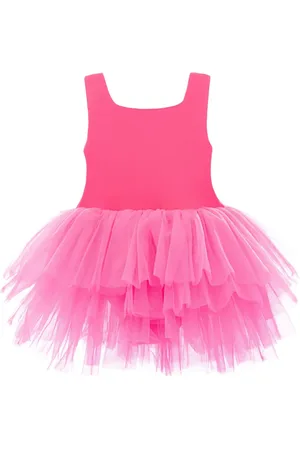 Mimi Tutu Square-neck sleeveless tutu dress