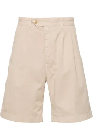CANALI Mid-rise chino shorts