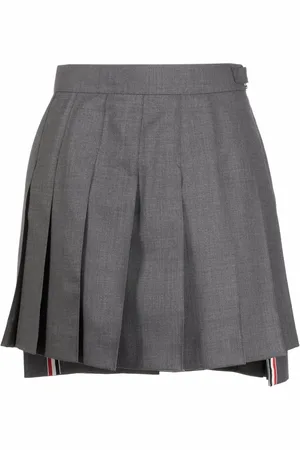 Thom Browne Step-hem pleated skirt