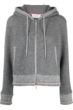 Thom Browne Fleece zipped-up cardigan