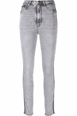 Philipp Plein Gemstone high-waist jeggings