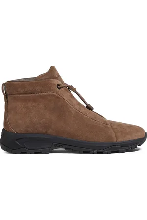 Ermenegildo Zegna Triple Stitch Vetta suede boots