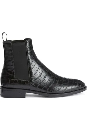 Giuseppe Zanotti Ryim crocodile-effect boots