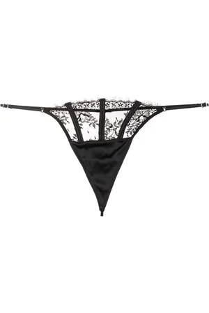 FLEUR DU MAL Frankie lace thong