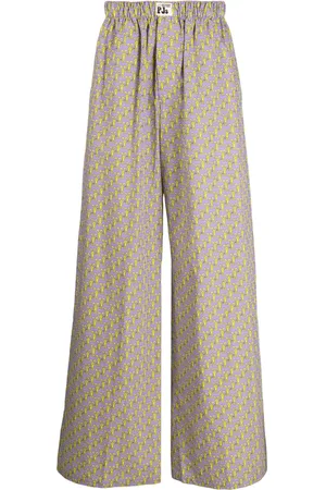 Natasha Zinko Graphic-print cotton track pants