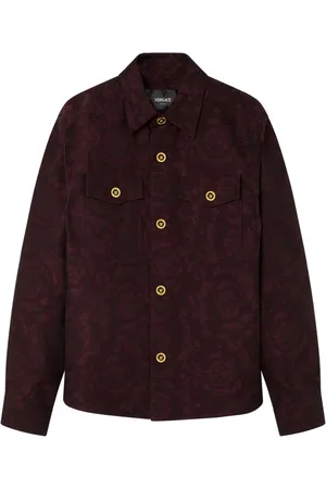 VERSACE Barocco-jacquard overshirt
