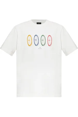 Paul Smith Wheels-print T-shirt