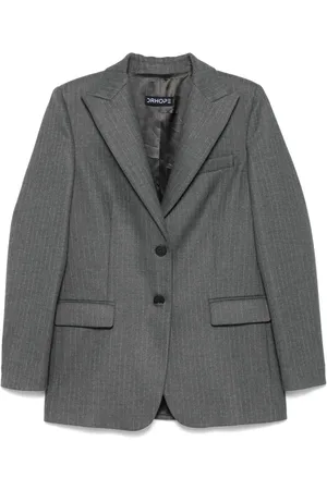 DRHOPE Pinstriped blazer